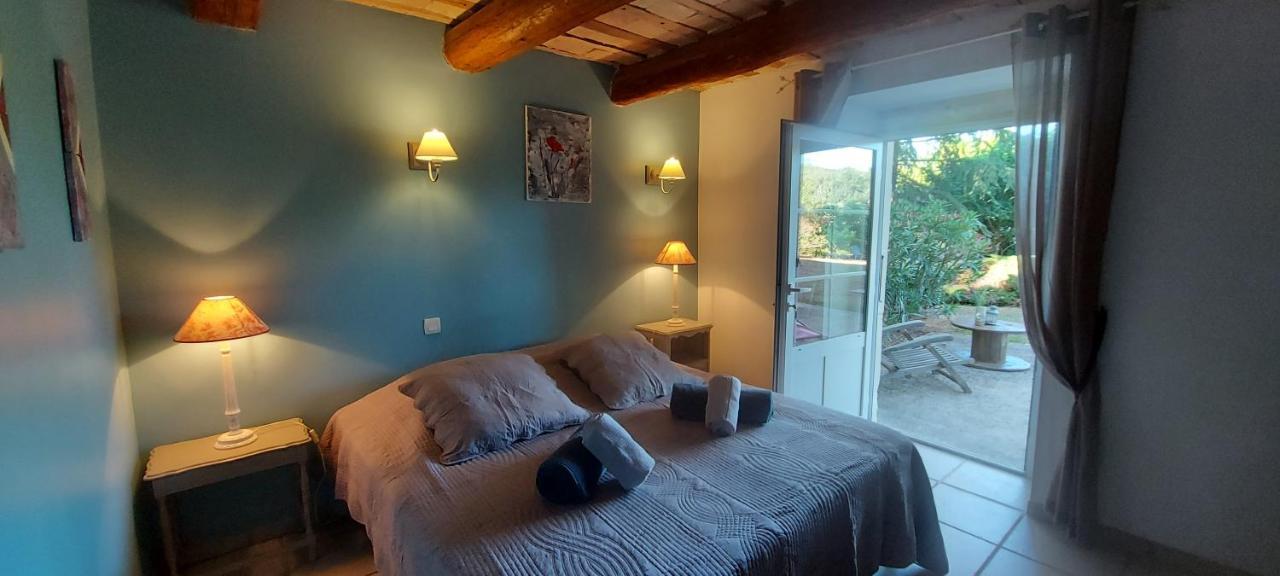 Chambre Malon Mas Bel Esperance Saint-Andre-d'Olerargues Kültér fotó