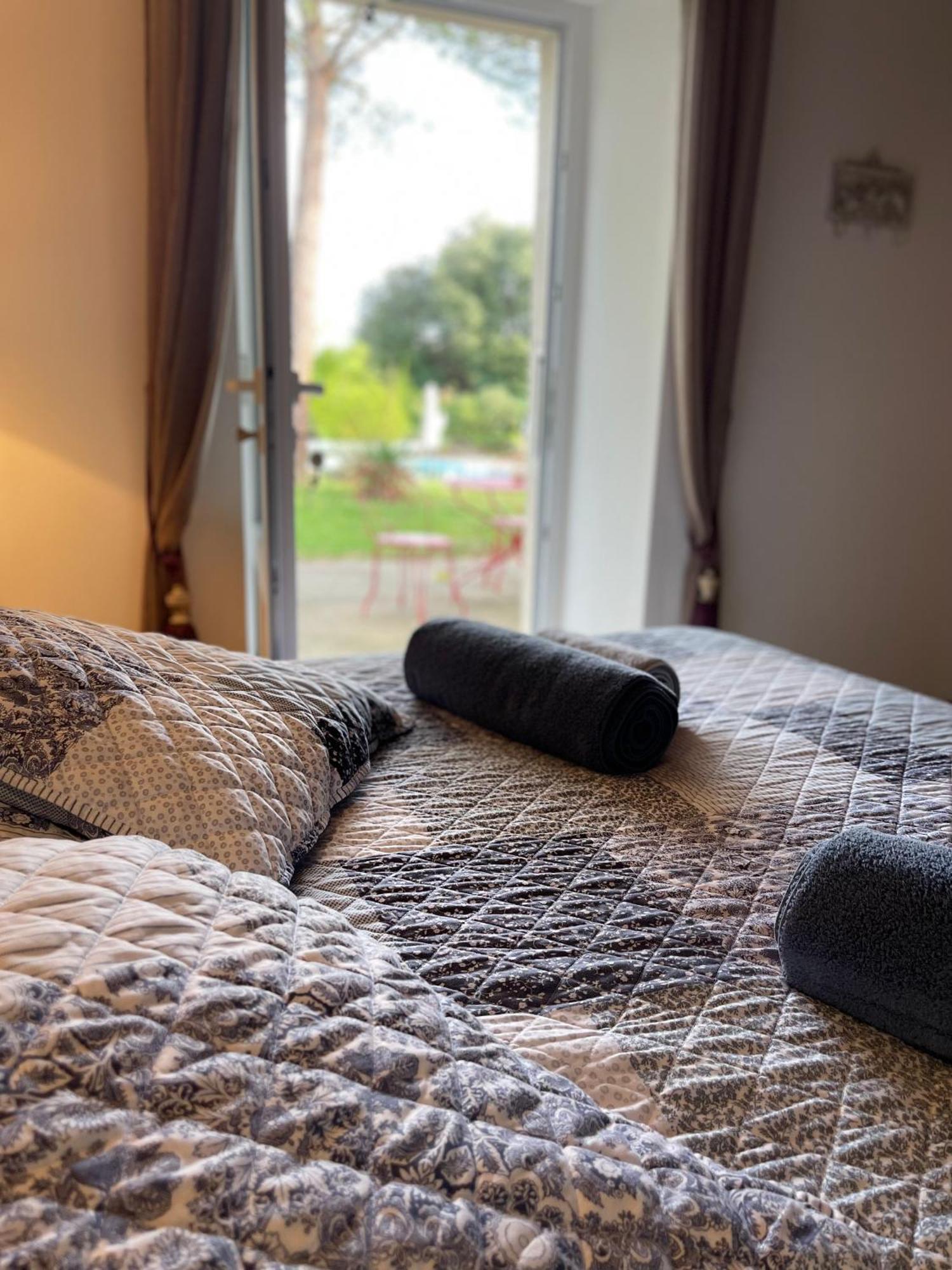 Chambre Malon Mas Bel Esperance Saint-Andre-d'Olerargues Kültér fotó